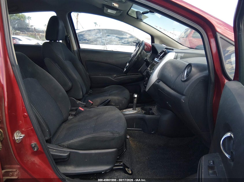 2016 NISSAN VERSA HATCHBACK 1.6L I-4 DOHC, VVT, 109HP