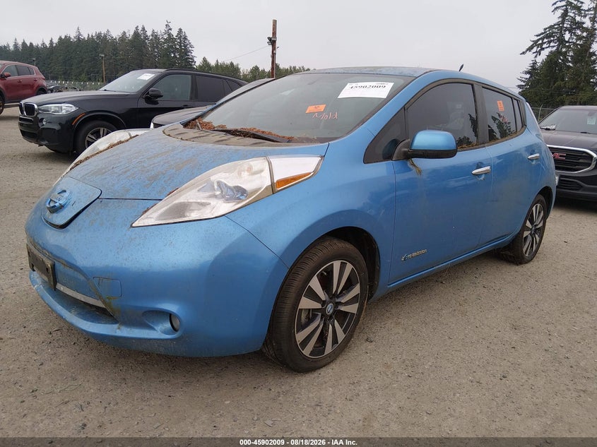 Vin: 1n4az0cpxdc410270, lot: 46401070, nissan leaf sl 20132