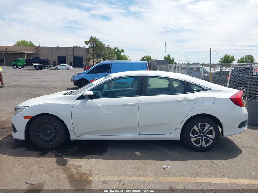 2017 HONDA CIVIC SEDAN 2.0L I-4 DOHC, VVT, 158HP