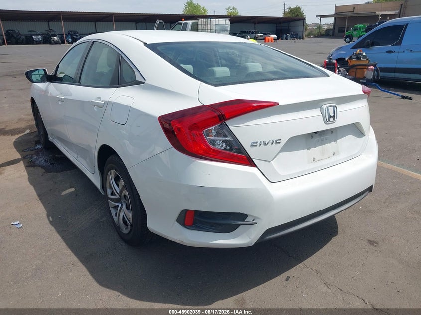 2017 HONDA CIVIC SEDAN 2.0L I-4 DOHC, VVT, 158HP