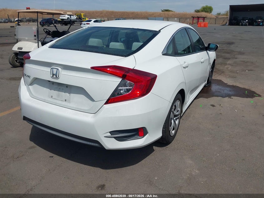 2017 HONDA CIVIC SEDAN 2.0L I-4 DOHC, VVT, 158HP