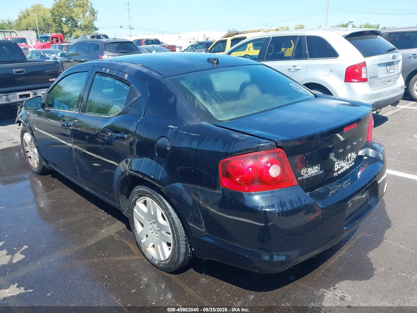 2014 DODGE AVENGER auction photo 3