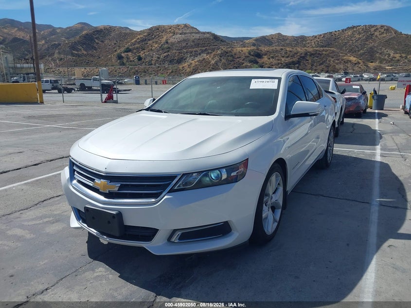 Vin: 2g1115s33g9146522, lot: 46401111, chevrolet impala 2lt 20162