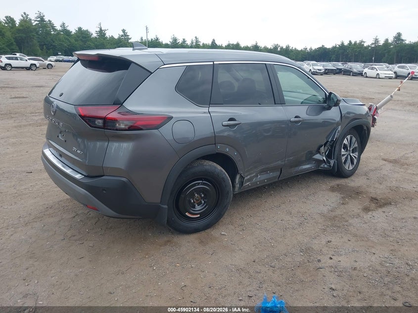 NISSAN ROGUE 2022 VIN 5N1BT3BB6NC709064
