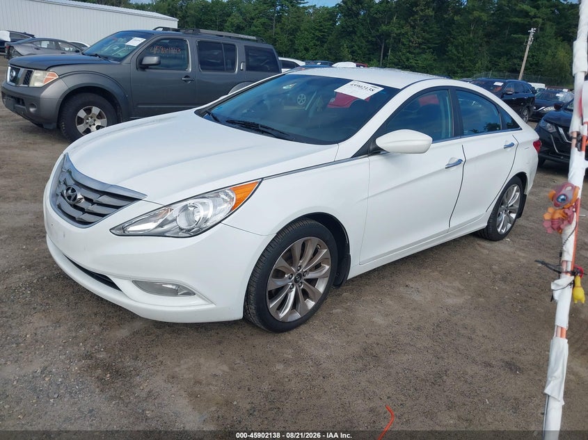2013 Hyundai Sonata, Правый бок, IAAI, VIN 5NPEC4AC4DH694939 — фото 2