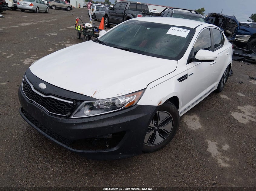 2013 KIA OPTIMA HYBRID auction photo 2