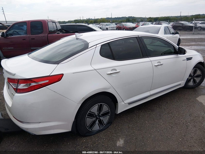 2013 KIA OPTIMA HYBRID auction photo 4