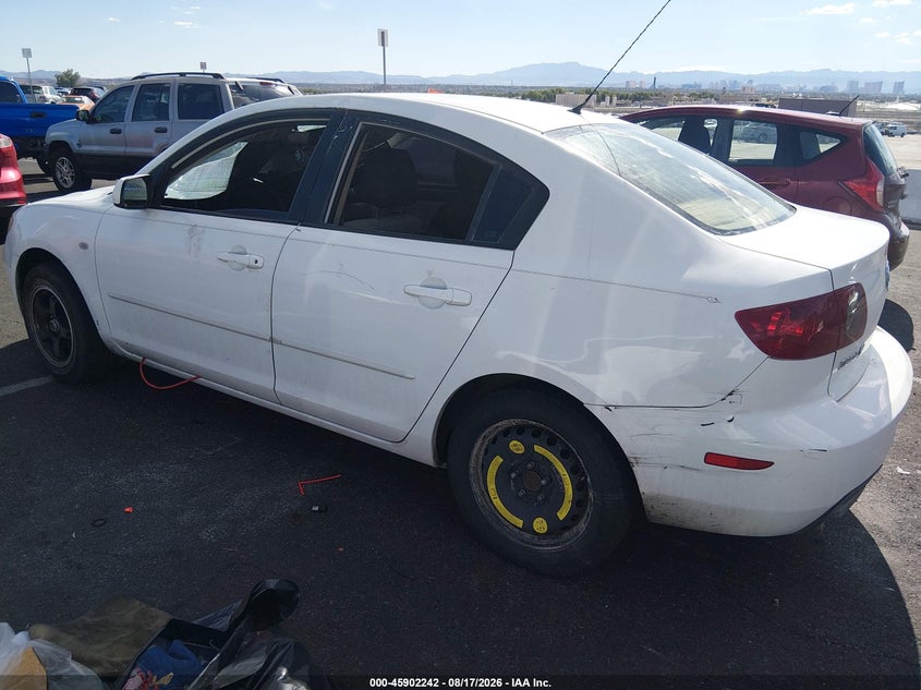 2004 MAZDA 3 SEDAN 2.0L I-4 DOHC, 148HP