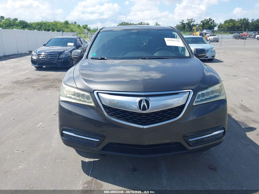 ACURA MDX 2014 VIN 5FRYD3H20EB001686