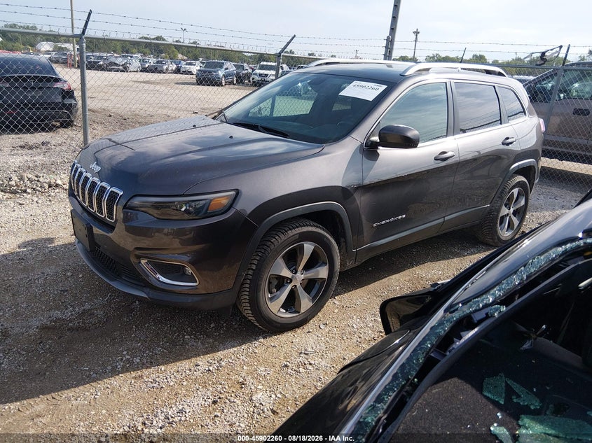 2019 Jeep Cherokee, Hail, IAAI, VIN 1C4PJMDX8KD185713 — photo 2
