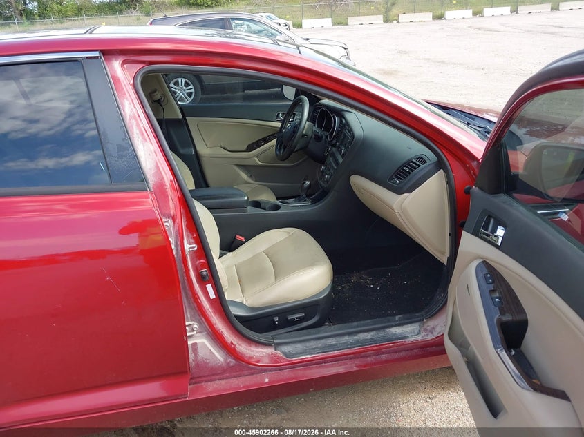 2013 KIA OPTIMA auction photo 5