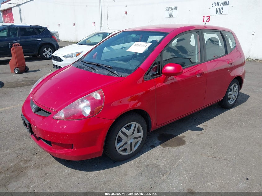 HONDA FIT 2008 VIN JHMGD38478S062361