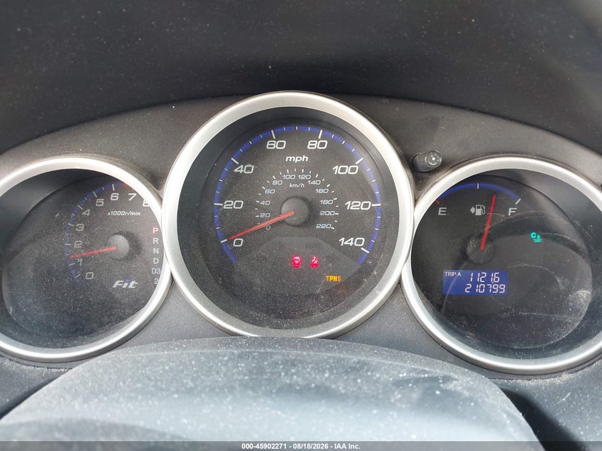 HONDA FIT 2008 VIN JHMGD38478S062361