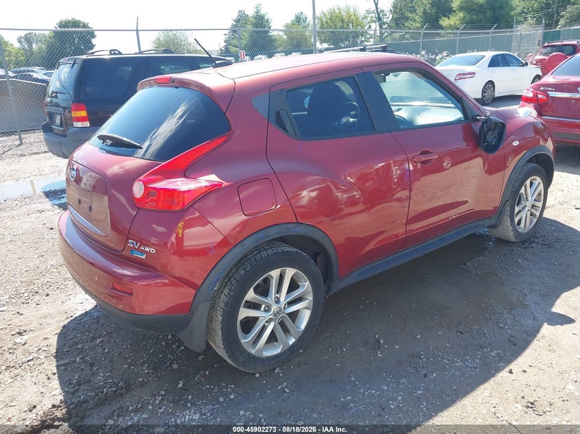 Vin: jn8af5mv1ct121066, lot: 46401343, nissan juke sv 20124