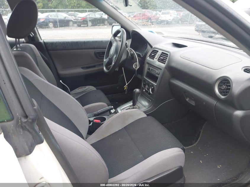 SUBARU IMPREZA 2007 VIN JF1GG61647H804156