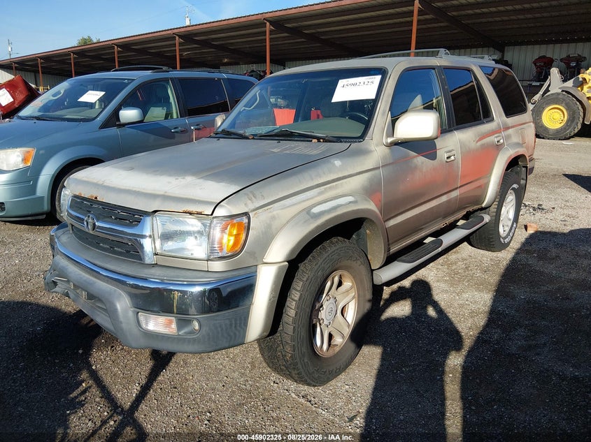 2002 Toyota 4Runner, Звичайний знос, IAAI, VIN JT3HN86R420390598 — фото 2