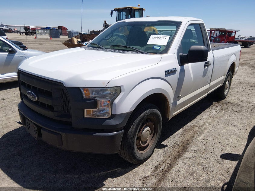 Vin: 1ftmf1cp9gkd30264, lot: 46401401, ford f-150 xl 20162