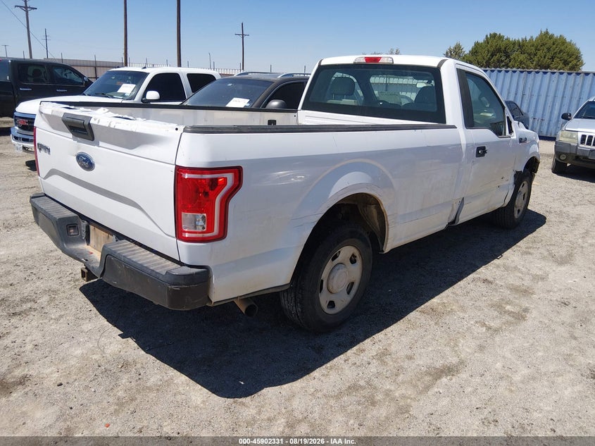 Vin: 1ftmf1cp9gkd30264, lot: 46401401, ford f-150 xl 20164