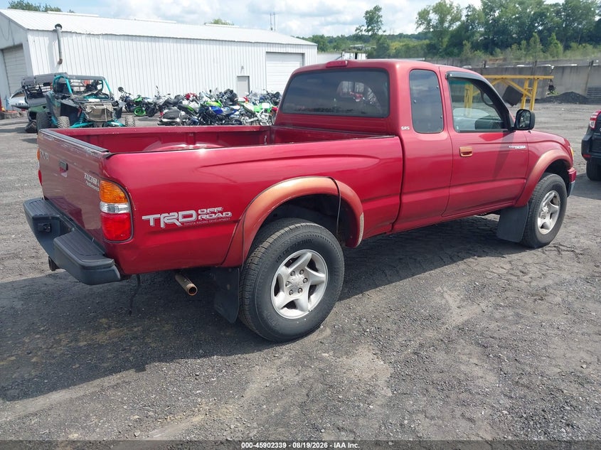 TOYOTA TACOMA 2001 VIN 5TESN92N51Z869069