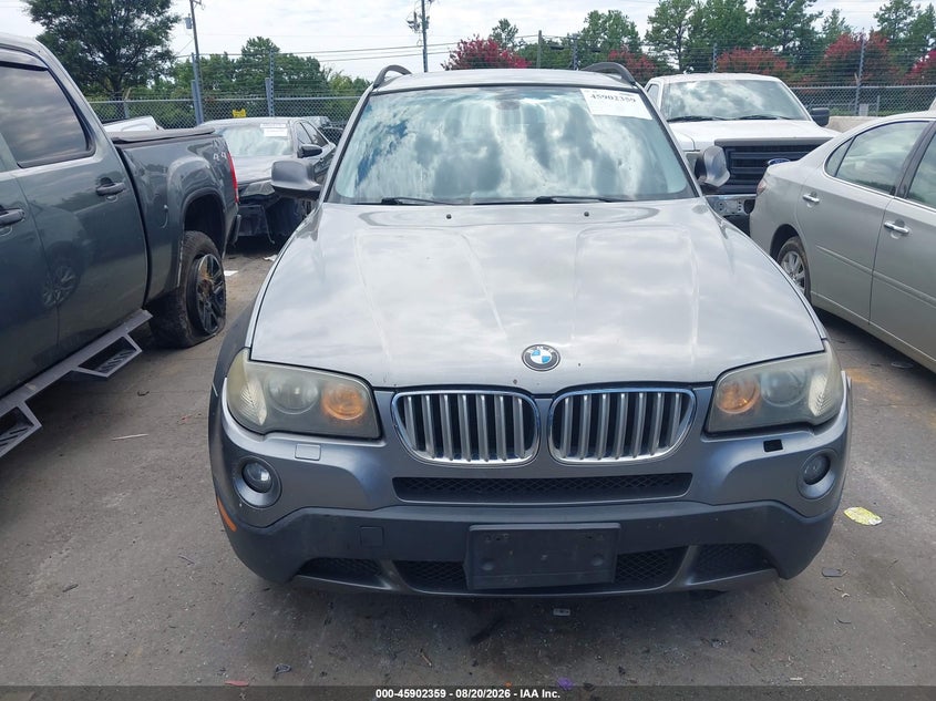 BMW X3 2010 VIN WBXPC9C47AWJ36667