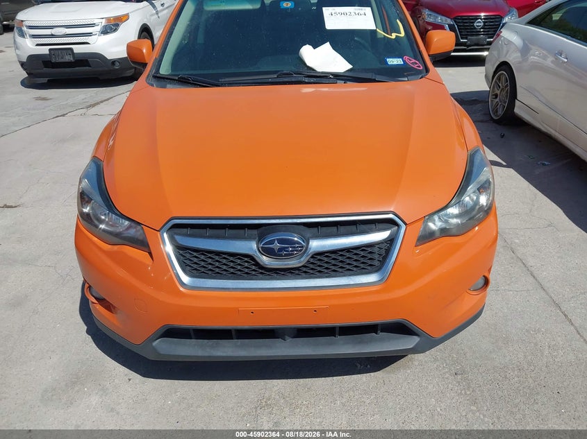 SUBARU XV CROSSTREK 2014 VIN JF2GPACC6E8290955