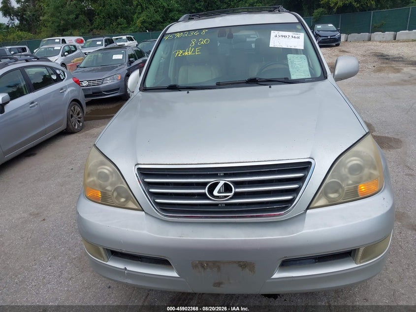 LEXUS GX 470 2005 VIN JTJBT20X050086889
