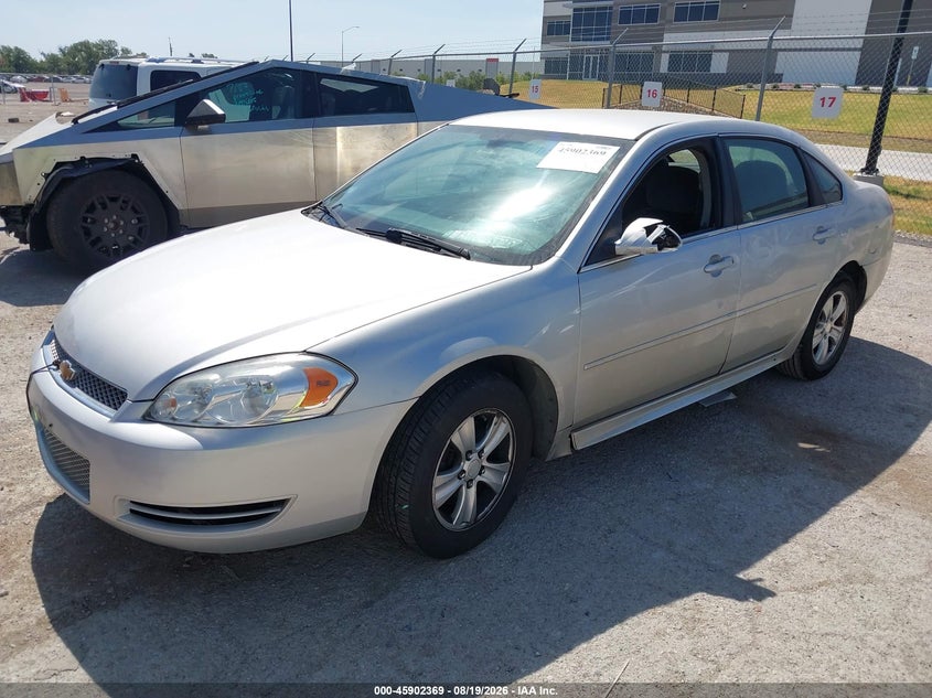 2014 Chevrolet Impala, Normal Wear & Tear, IAAI, VIN 2G1WA5E31E1179628 — photo 2