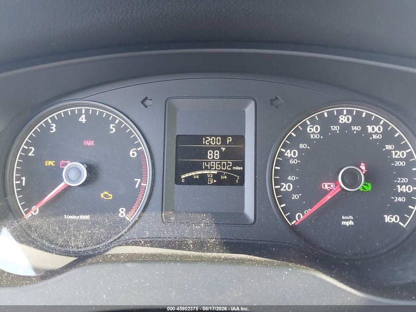 VOLKSWAGEN JETTA 2013 VIN 3VW2K7AJ3DM311005