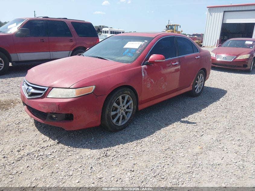2007 Acura TSX, Normal Wear & Tear, IAAI, VIN JH4CL96817C013160 — photo 2