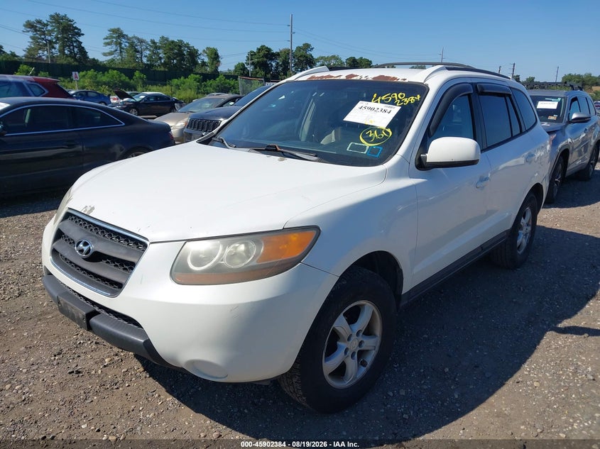 2007 Hyundai Santa Fe, Обычный износ, IAAI, VIN 5NMSG13D17H090231 — фото 2
