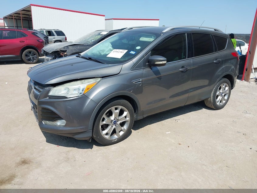 2014 Ford Escape, Front End, IAAI, VIN 1FMCU0JX1EUE11464 — photo 2