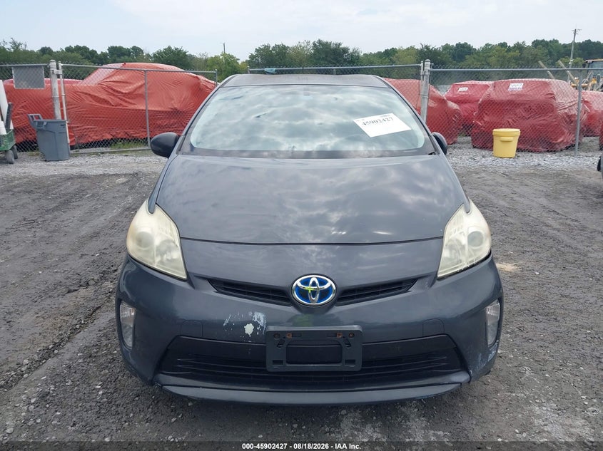 2012 TOYOTA PRIUS HATCHBACK 1.8L I-4 DOHC, VVT, 98HP