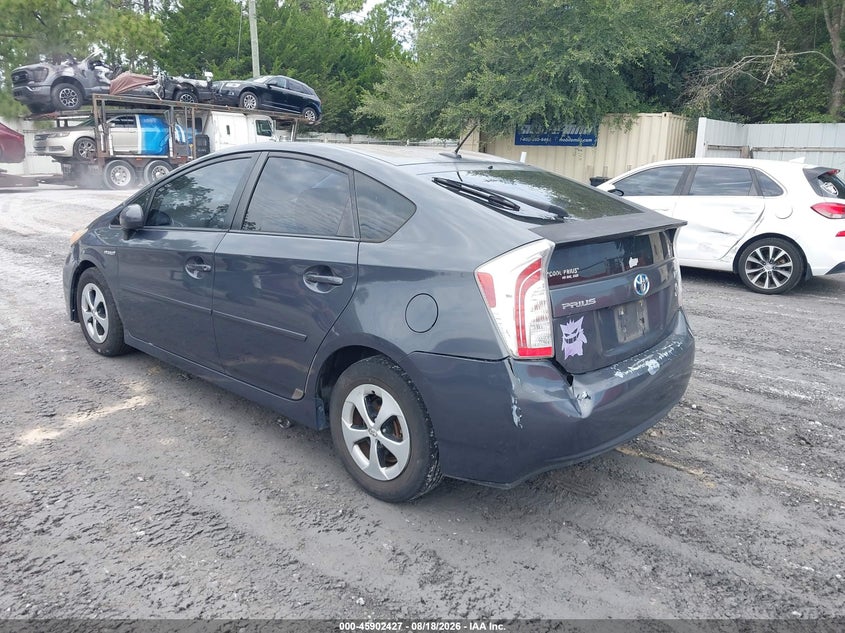 2012 TOYOTA PRIUS auction photo 3