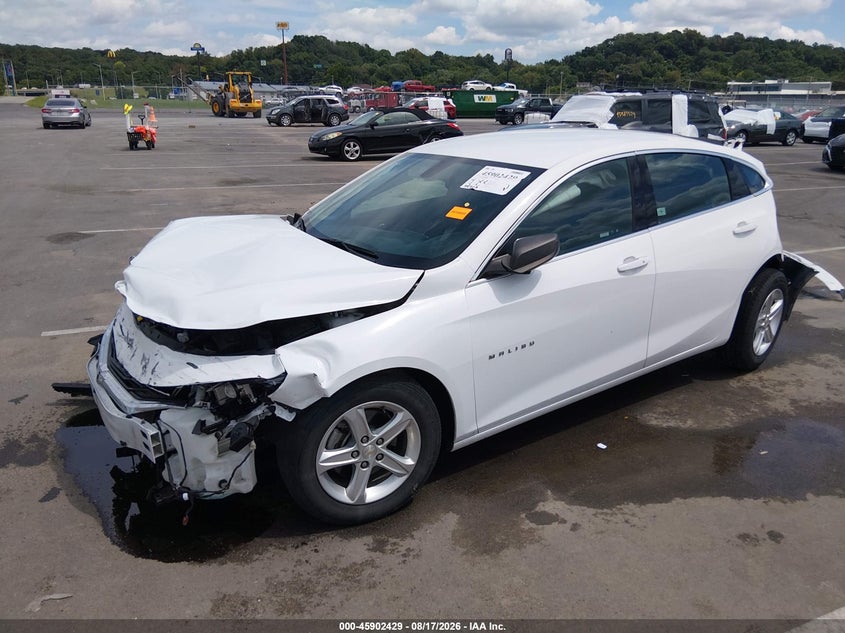 2019 Chevrolet Malibu, Перед і зад, IAAI, VIN 1G1ZB5ST8KF220159 — фото 2