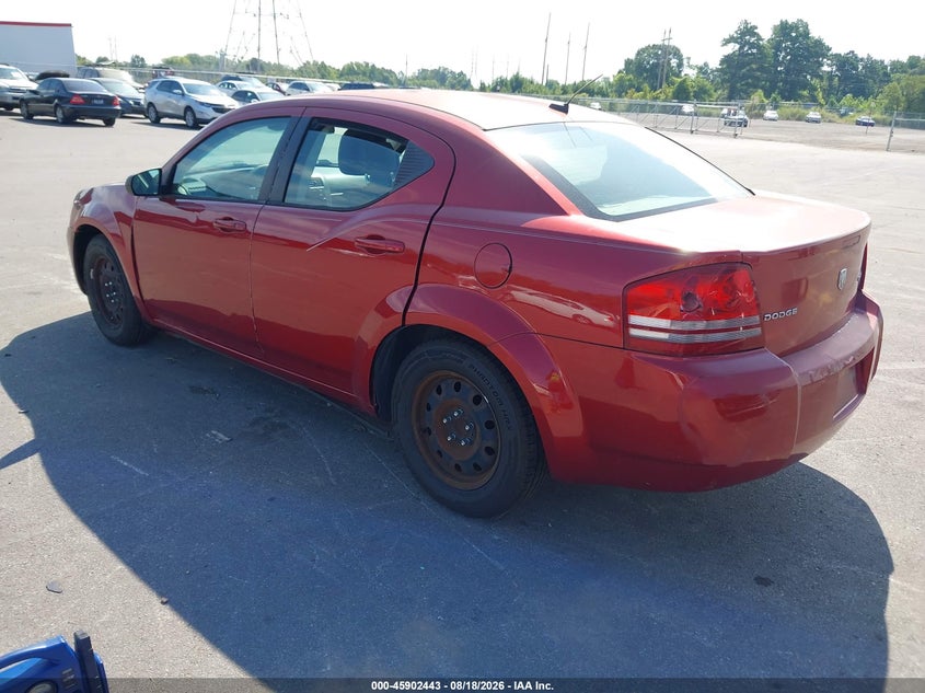 DODGE AVENGER 2010 VIN 1B3CC4FB2AN211243