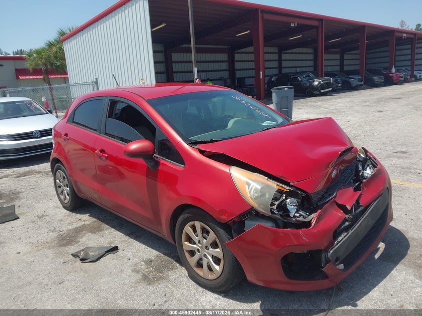 KIA RIO 2013 VIN KNADM5A39D6246850
