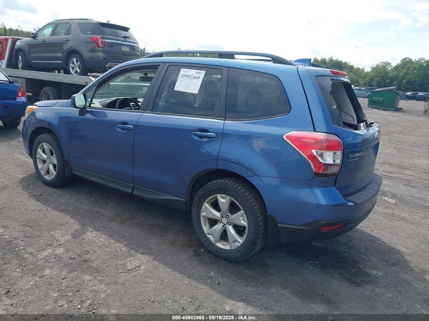 2016 SUBARU FORESTER auction photo 3