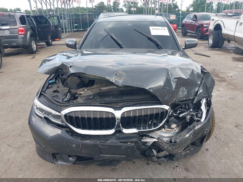 BMW 330I 2019 VIN 3MW5R7J51K8B02394