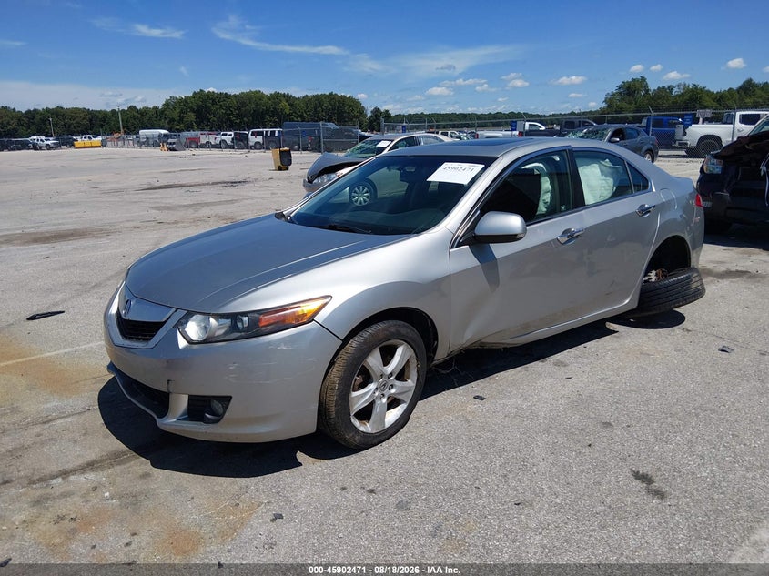 2010 Acura TSX, Лівий бік, IAAI, VIN JH4CU2F60AC009854 — фото 2