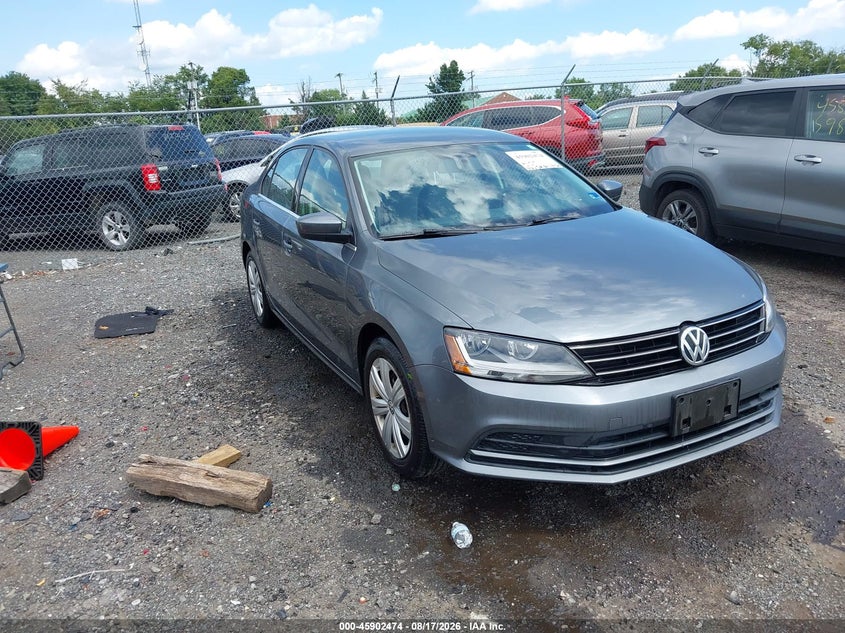 2017 VOLKSWAGEN JETTA auction photo 1