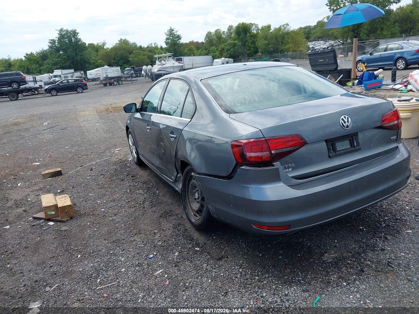 2017 VOLKSWAGEN JETTA auction photo 3