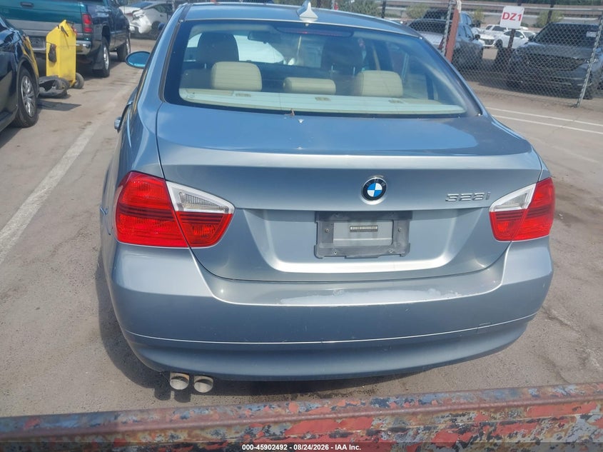 BMW 328 2007 VIN WBAVA37577NL11327