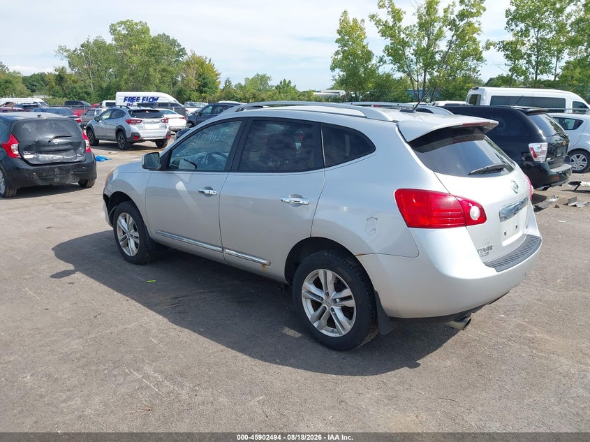 2012 NISSAN ROGUE auction photo 3