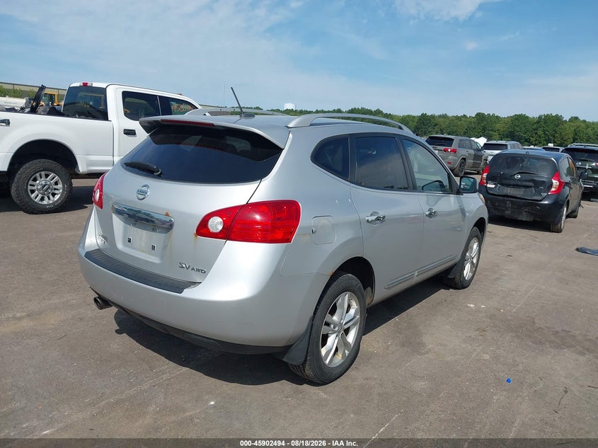 2012 NISSAN ROGUE auction photo 4