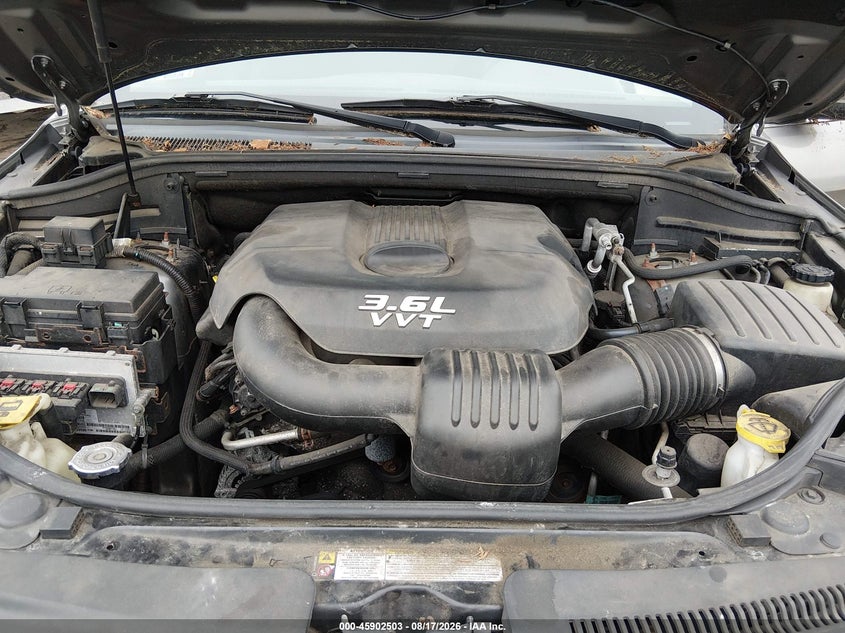 2012 JEEP GRAND CHEROKEE SPORT UTILITY VEHICLE 3.6L V-6 DOHC, VVT, 290HP
