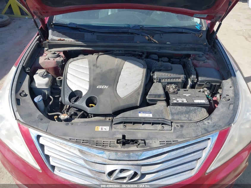 HYUNDAI AZERA 2012 VIN KMHFH4JG2CA124626