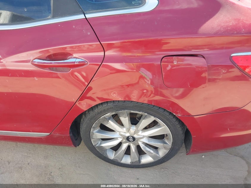 HYUNDAI AZERA 2012 VIN KMHFH4JG2CA124626