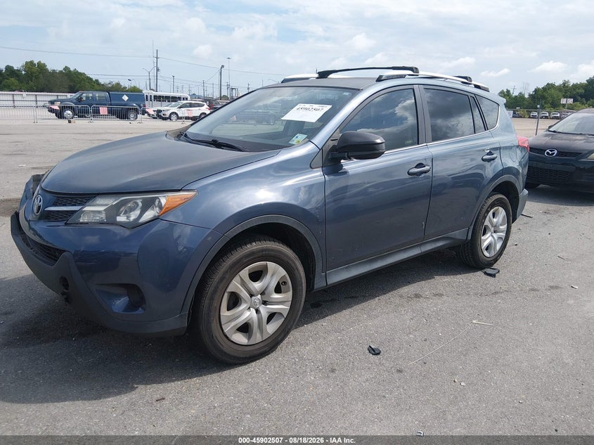 2014 Toyota RAV 4, Удар спереди, IAAI, VIN JTMZFREV2ED030356 — фото 2