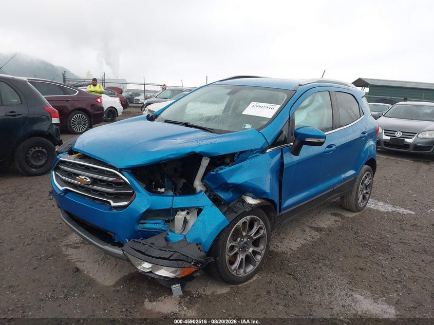 Vin: maj6p1wl4jc182689, lot: 46401586, ford ecosport titanium 20182