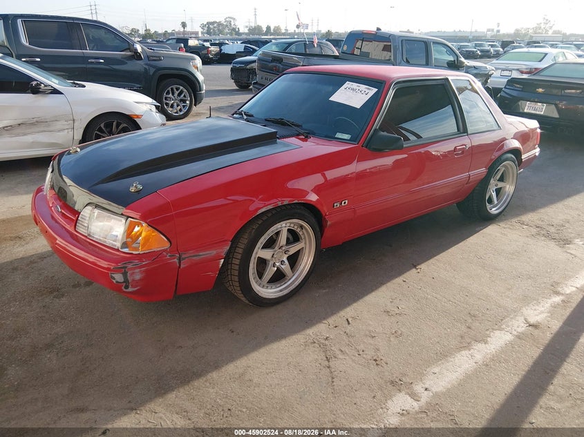1991 FORD MUSTANG COUPE 5.0L V8 FI F